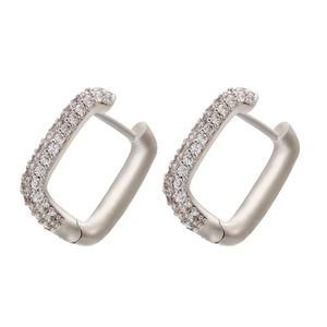 Trendy Square Hoop Earrings
